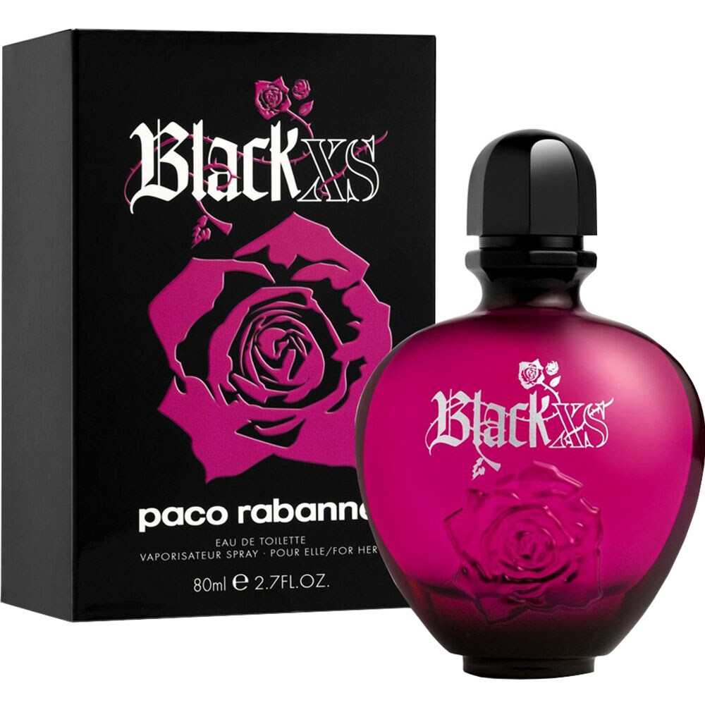 Apa de toaleta PACO RABANNE Black XS for Her, Femei, 80ml