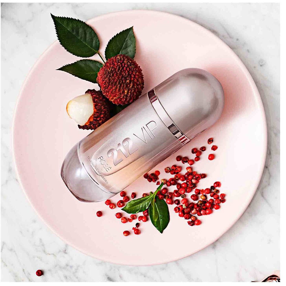 Apa de parfum CAROLINA HERRERA 212 VIP Rose, Femei, 80ml