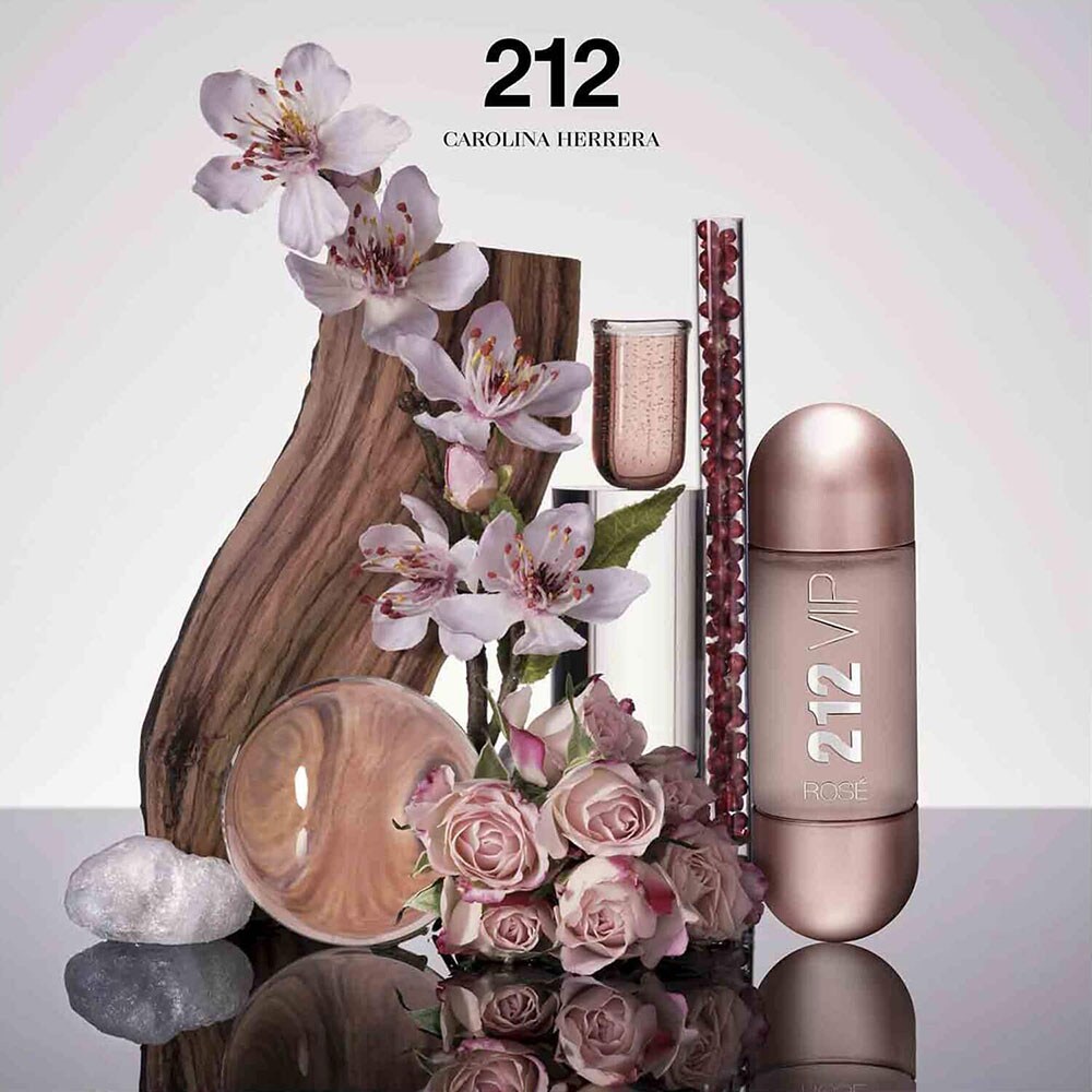Apa de parfum CAROLINA HERRERA 212 VIP Rose, Femei, 80ml