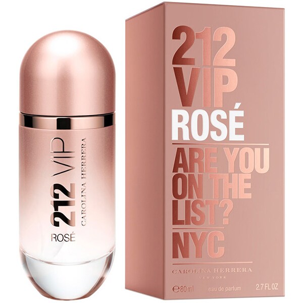 Apa de parfum CAROLINA HERRERA 212 VIP Rose, Femei, 80ml
