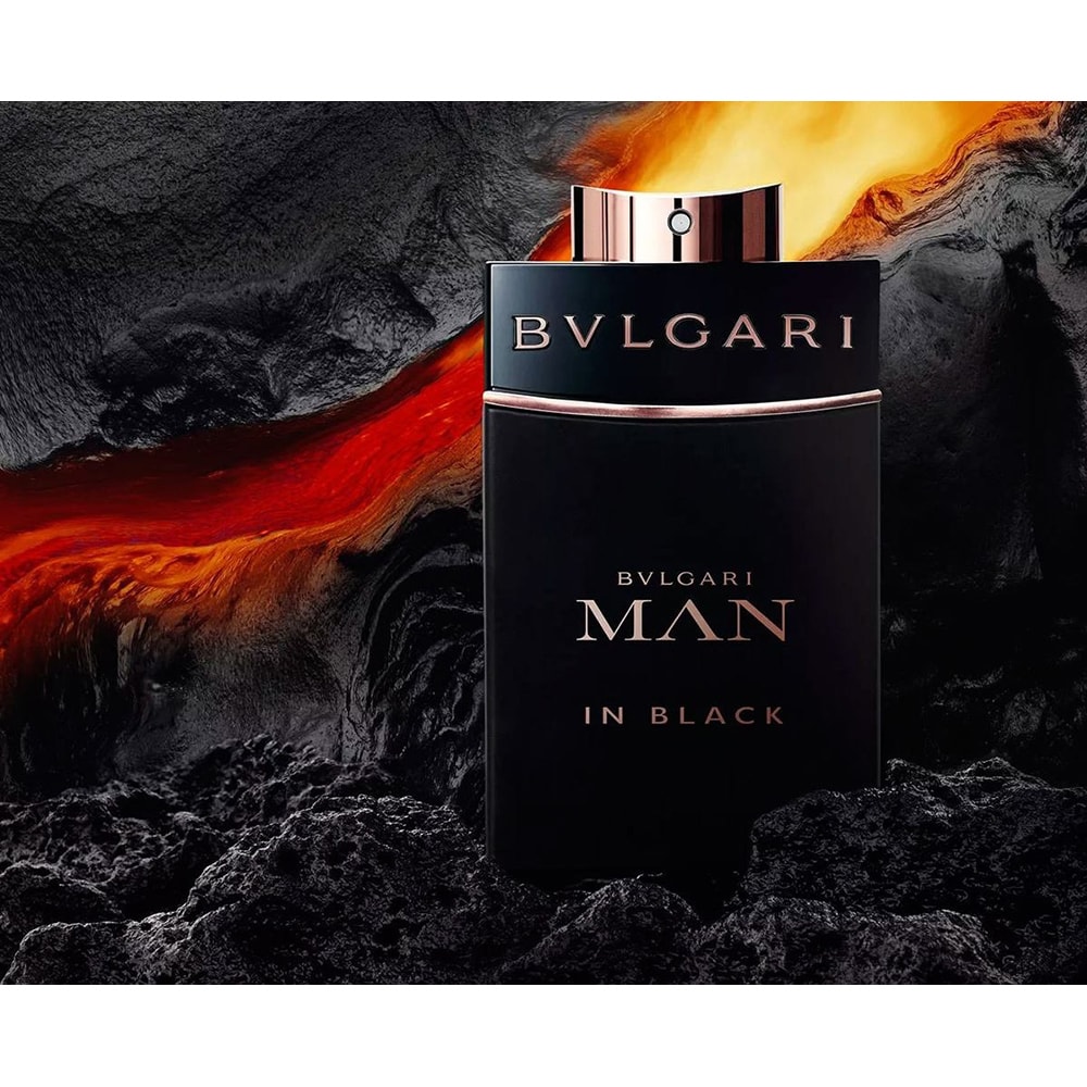 Apa de parfum BVLGARI Man in Black, Barbati, 60ml