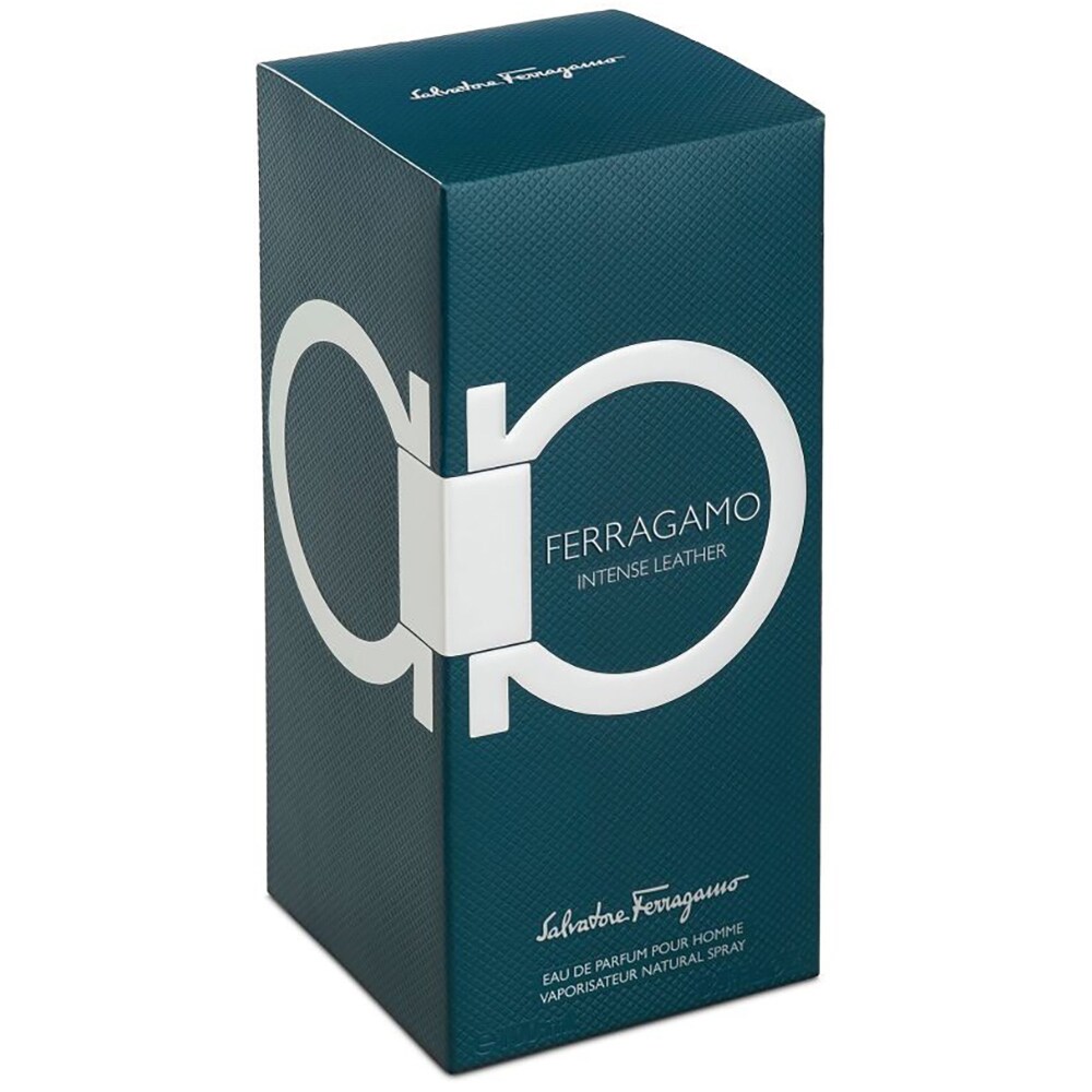 Apa de parfum SALVATORE FERRAGAMO Ferragamo Intense Leather, Barbati, 30ml