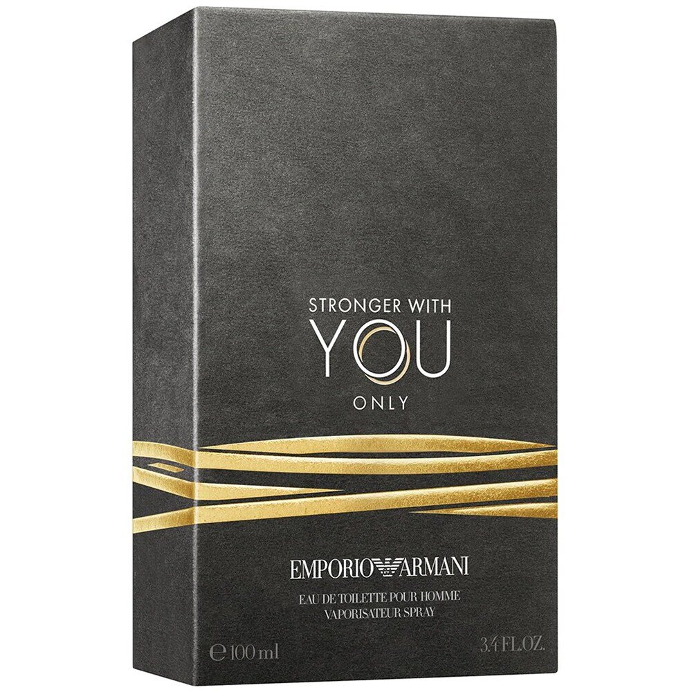 Apa de toaleta GIORGIO ARMANI Stronger with You Only, Barbati, 100ml
