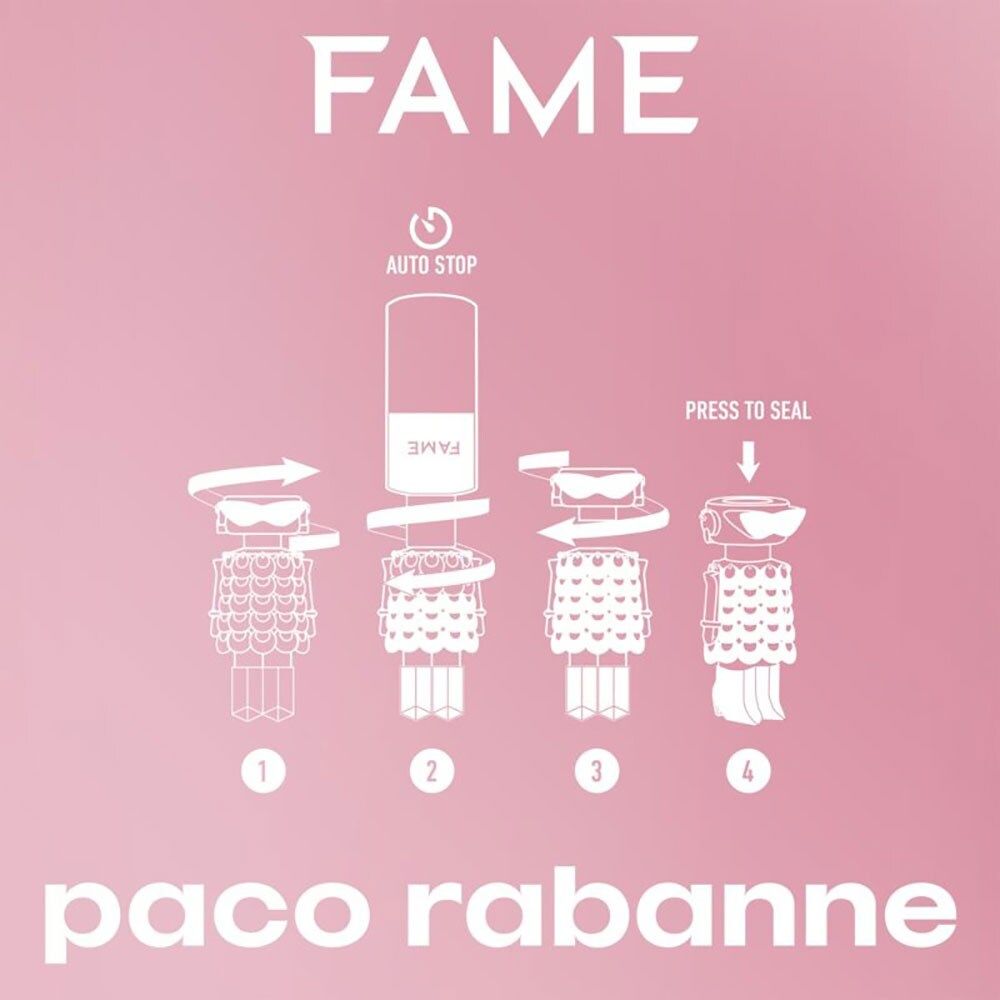 Apa de parfum PACO RABANNE Fame, Femei, 80ml