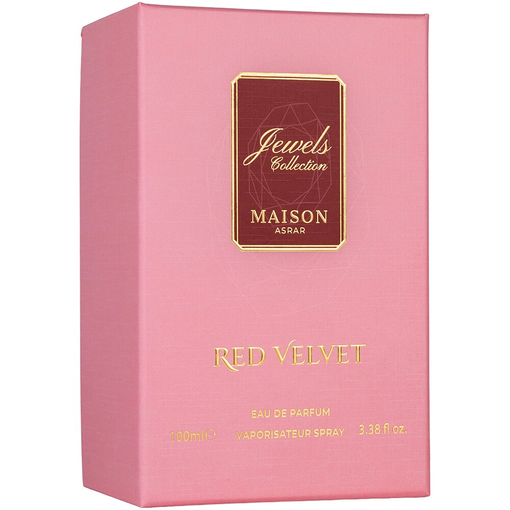 Apa de parfum MAISON ASRAR Red Velvet, Unisex, 100ml