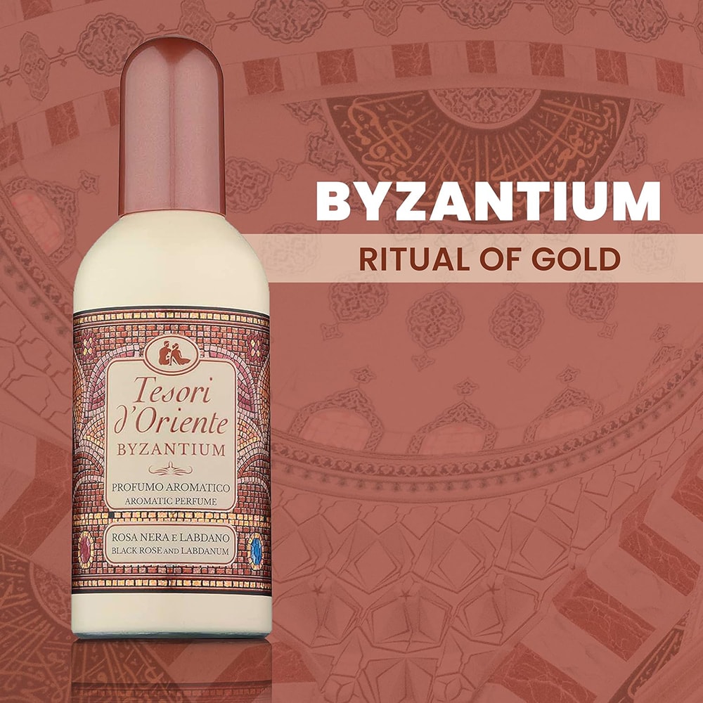 Apa de toaleta TESORI D'ORIENTE Byzantinum, Barbati, 100ml