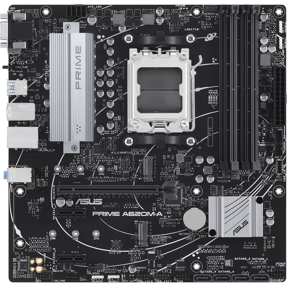 Placa de baza ASUS PRIME A620M-A-CSM, Socket AM5, mATX