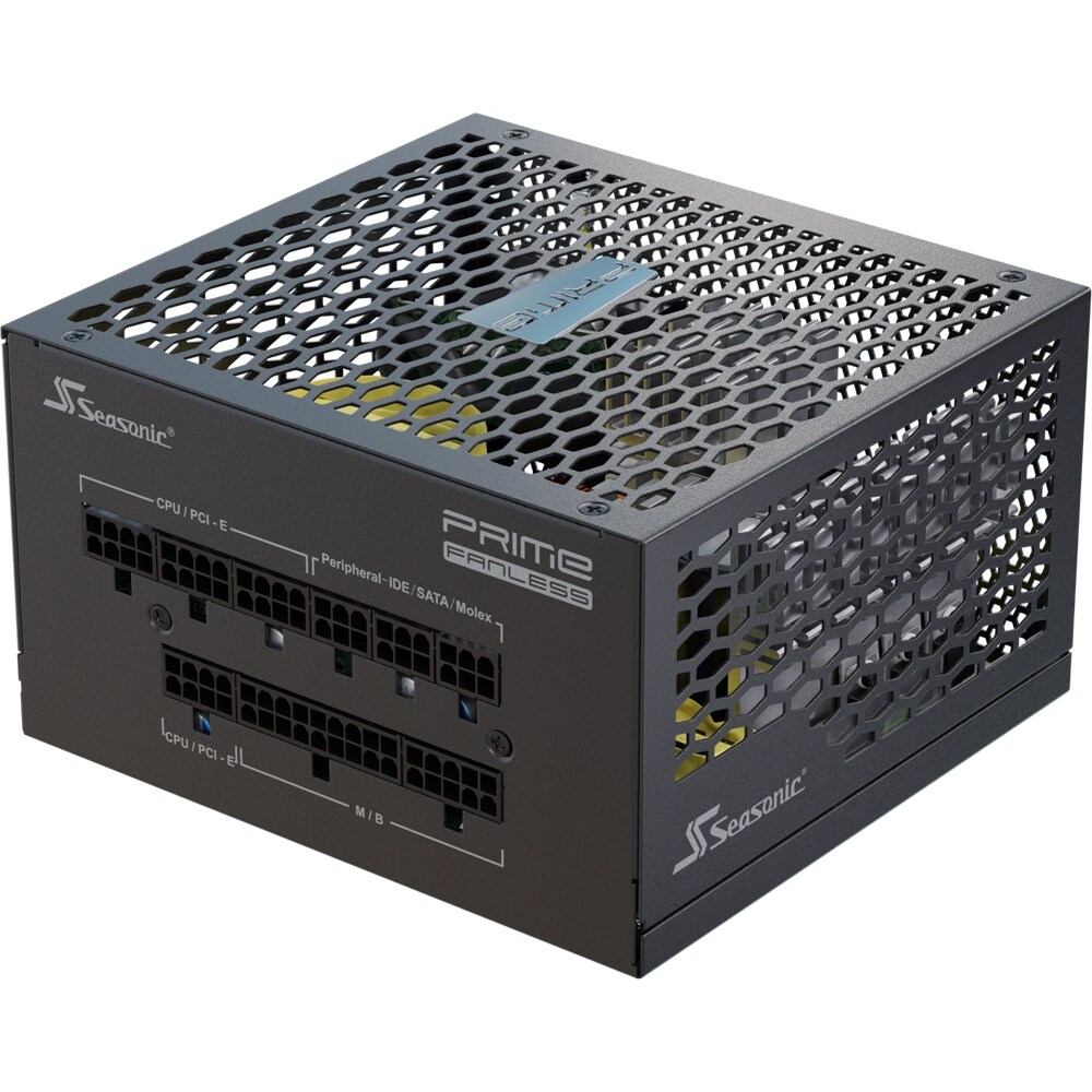 Sursa PC SEASONIC PRIME Fanless PX-500, 500W, 80 Plus Platinum, negru