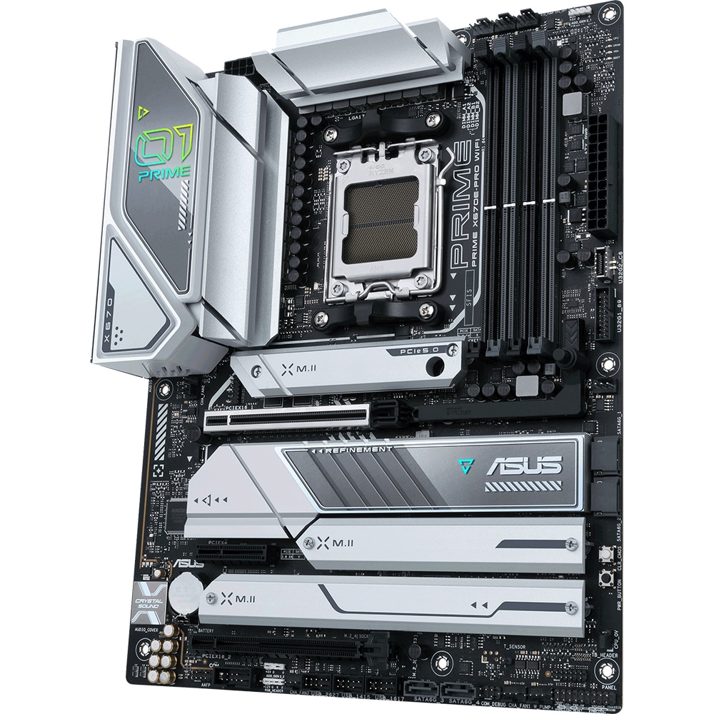 Placa de baza ASUS PRIME X670-PRO WIFI, Socket AM5, ATX, Wi-Fi
