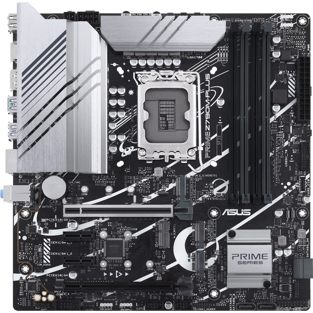 Placa de baza ASUS PRIME Z790M-PLUS DDR5, Socket 1700, mATX