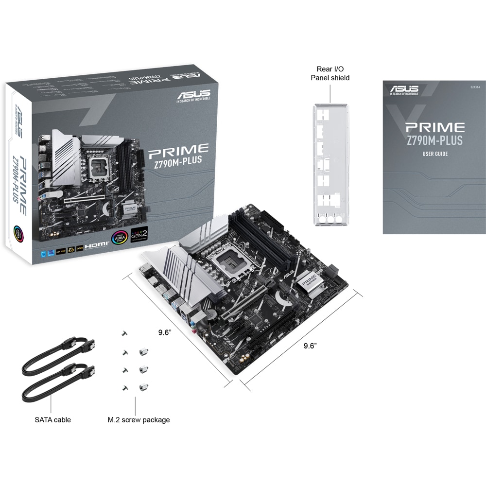 Placa de baza ASUS PRIME Z790M-PLUS DDR5, Socket 1700, mATX