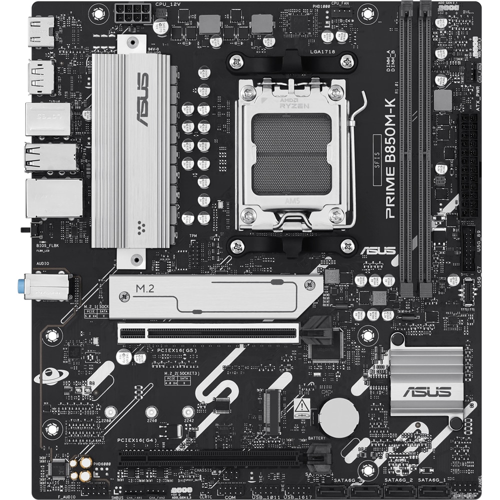 Placa de baza ASUS PRIME B850M-K, Socket AM5, mATX