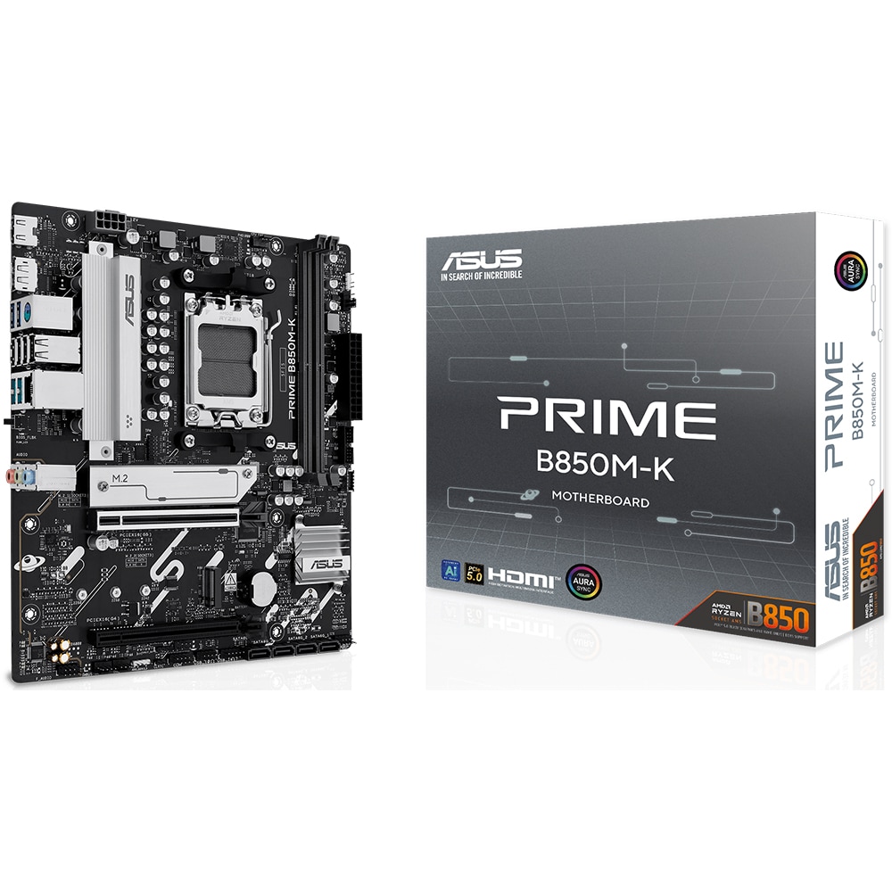 Placa de baza ASUS PRIME B850M-K, Socket AM5, mATX