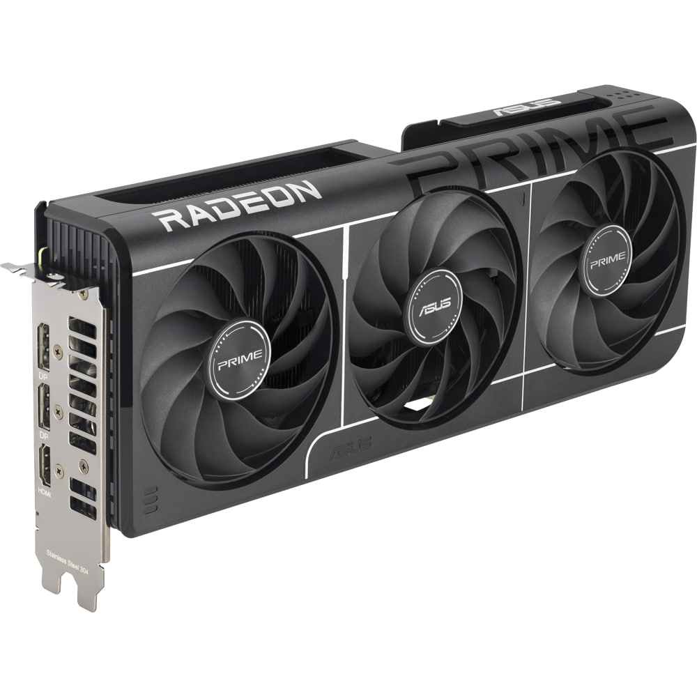 Placa video ASUS Prime Radeon RX 9060 XT OC Edition, 16GB GDDR6, 128 bit, PRIME-RX9060XT-O16G