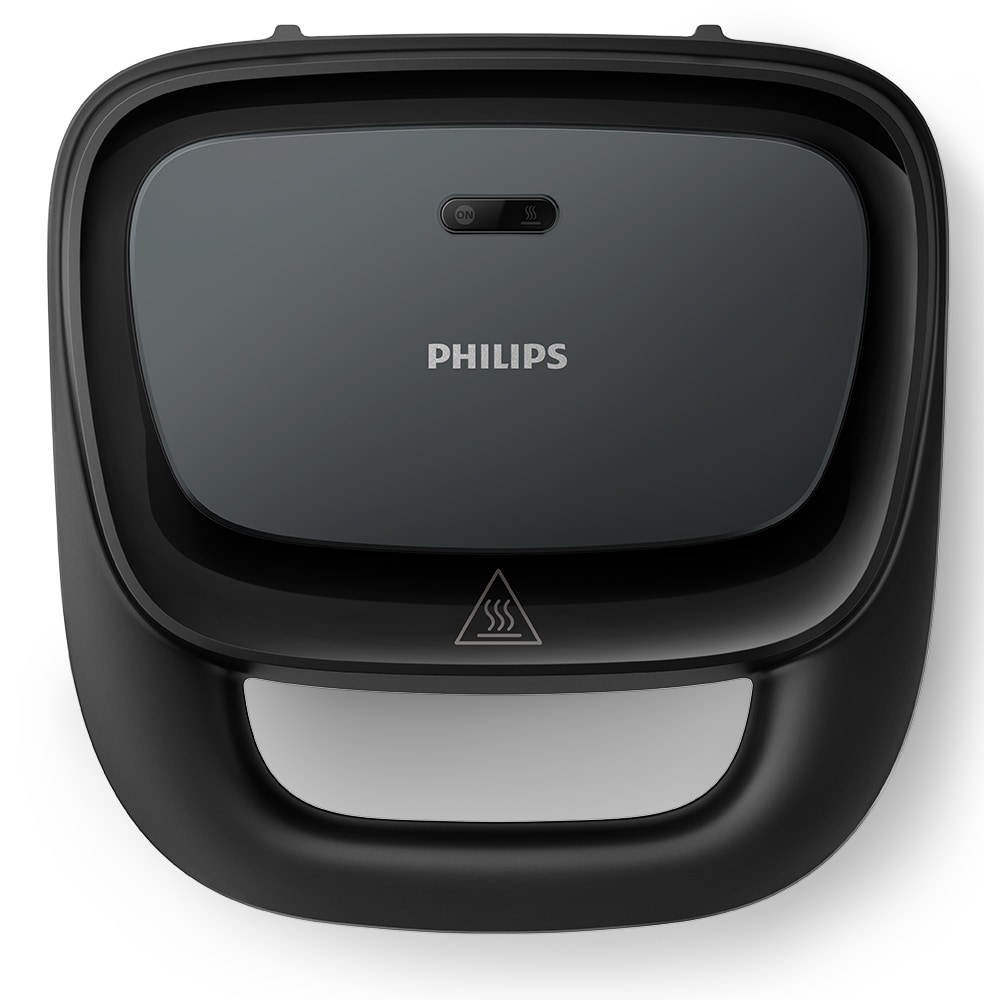Sandwich maker PHILIPS Seria 3000 HD2331/90, 750W, negru
