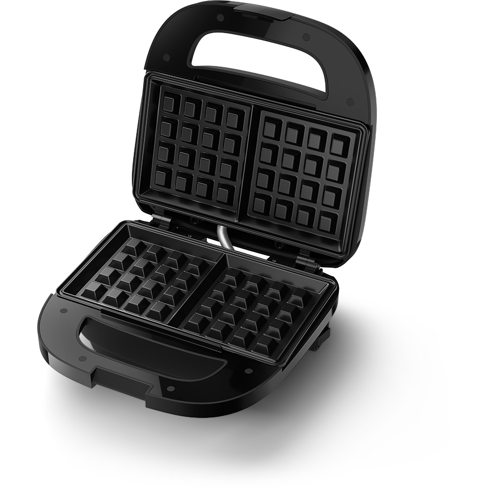 Aparat de facut waffe PHILIPS Seria 3000 HD2332/90, 750W, negru