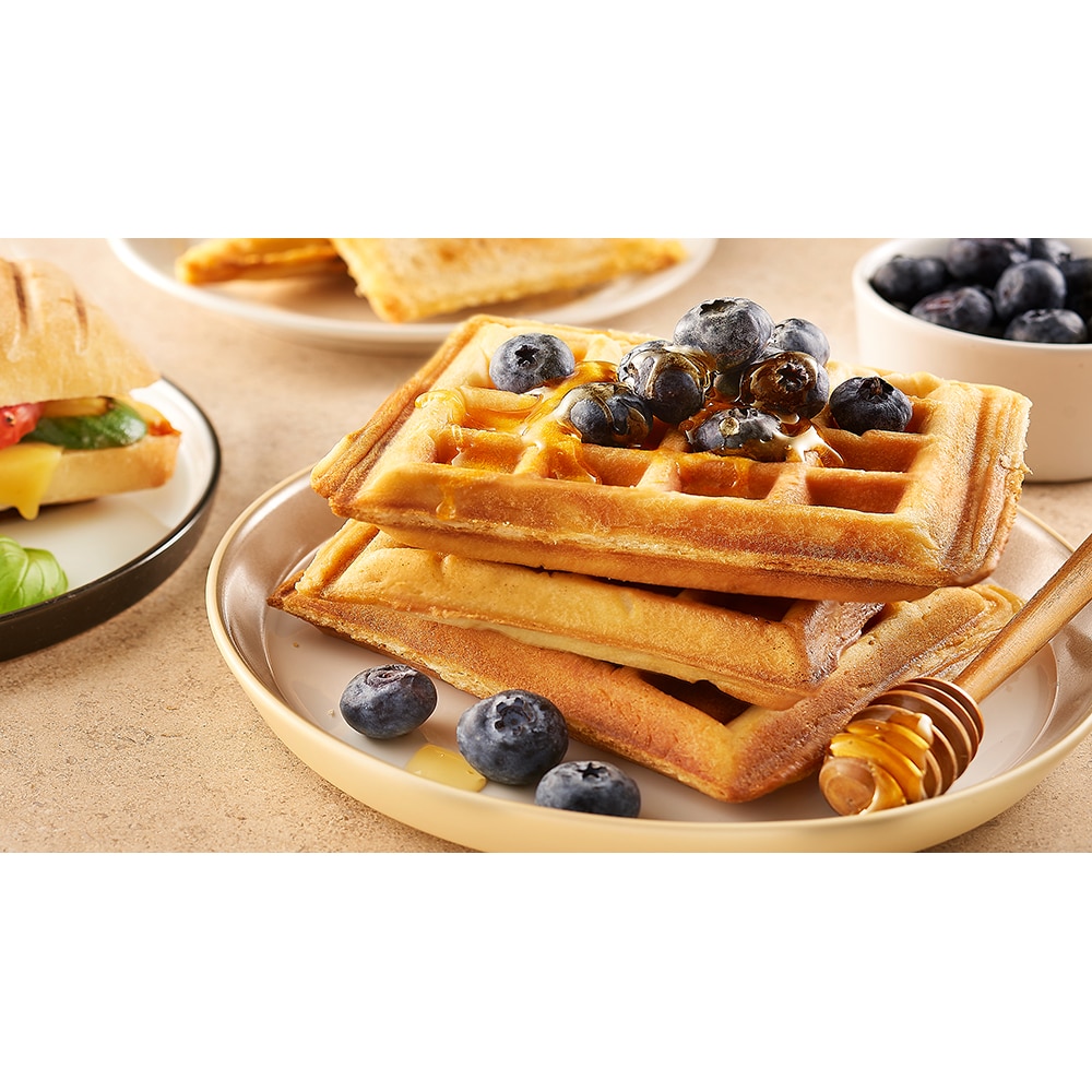 Aparat de facut waffe PHILIPS Seria 3000 HD2332/90, 750W, negru