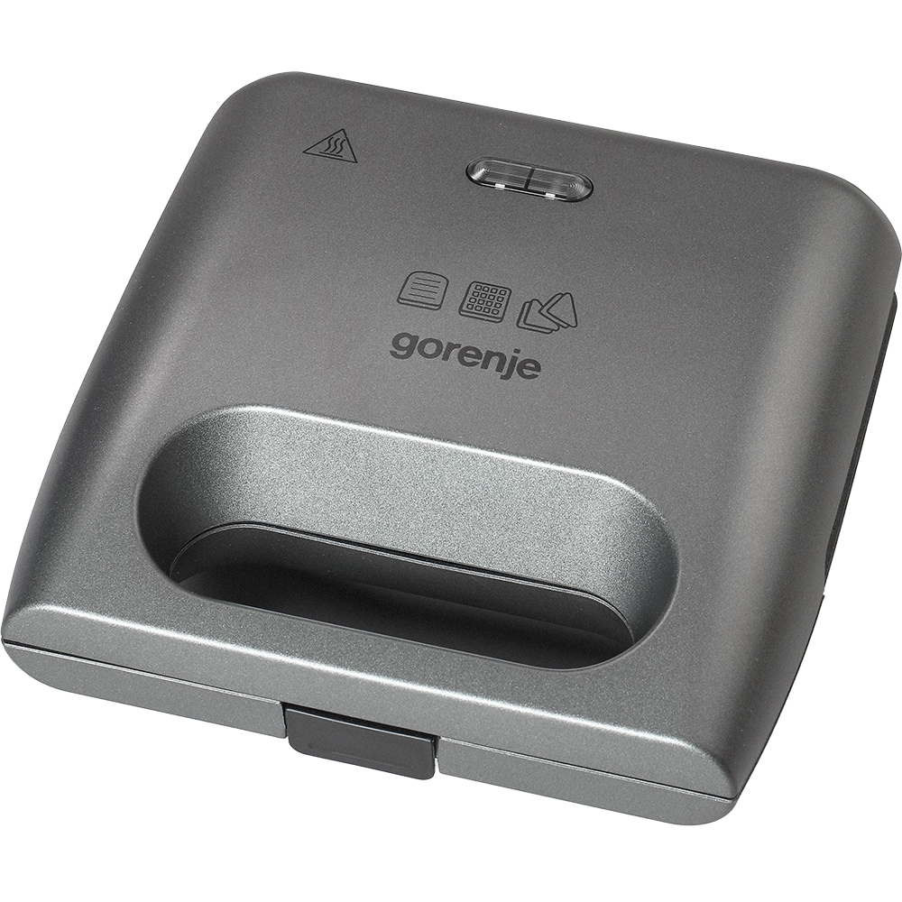 Sandwich maker GORENJE SM703GCG, 700W, gri inchis