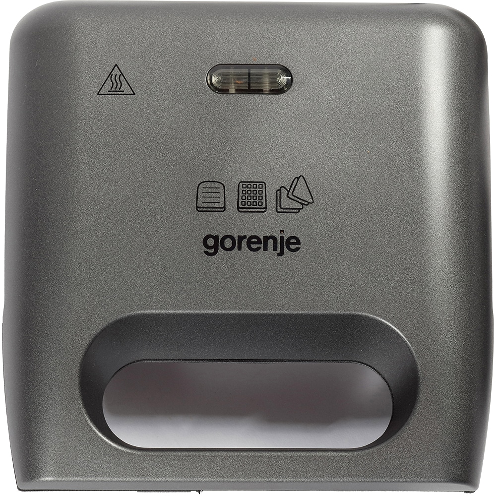 Sandwich maker GORENJE SM703GCG, 700W, gri inchis