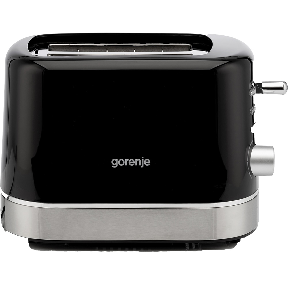 Prajitor de paine GORENJE T800DB, 2 felii, 800W, negru-argintiu