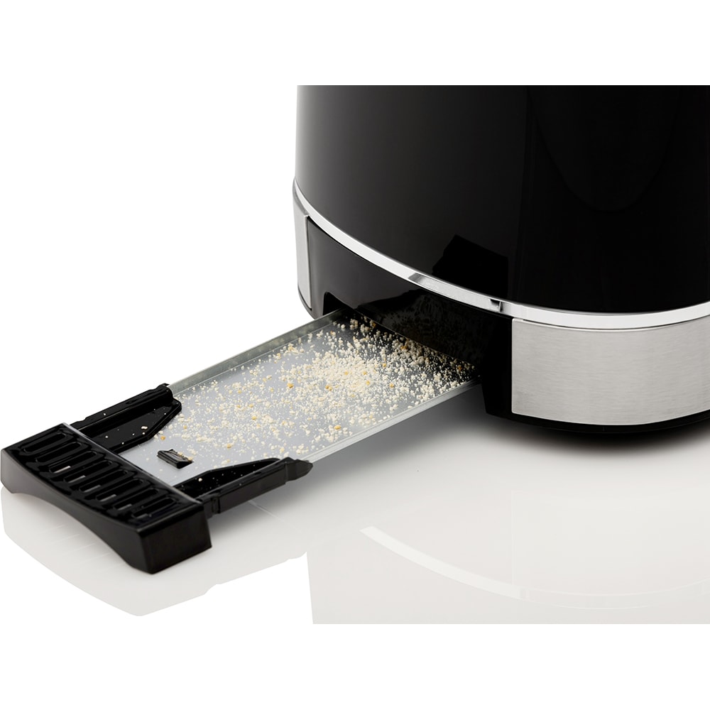 Prajitor de paine GORENJE T800DB, 2 felii, 800W, negru-argintiu