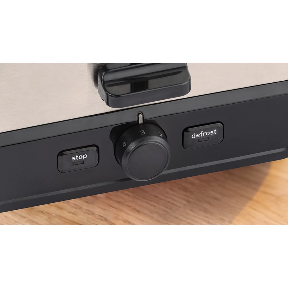 Prajitor de paine BOSCH MyMoment TAT6M420, 2 felii, 970W, argintiu-negru