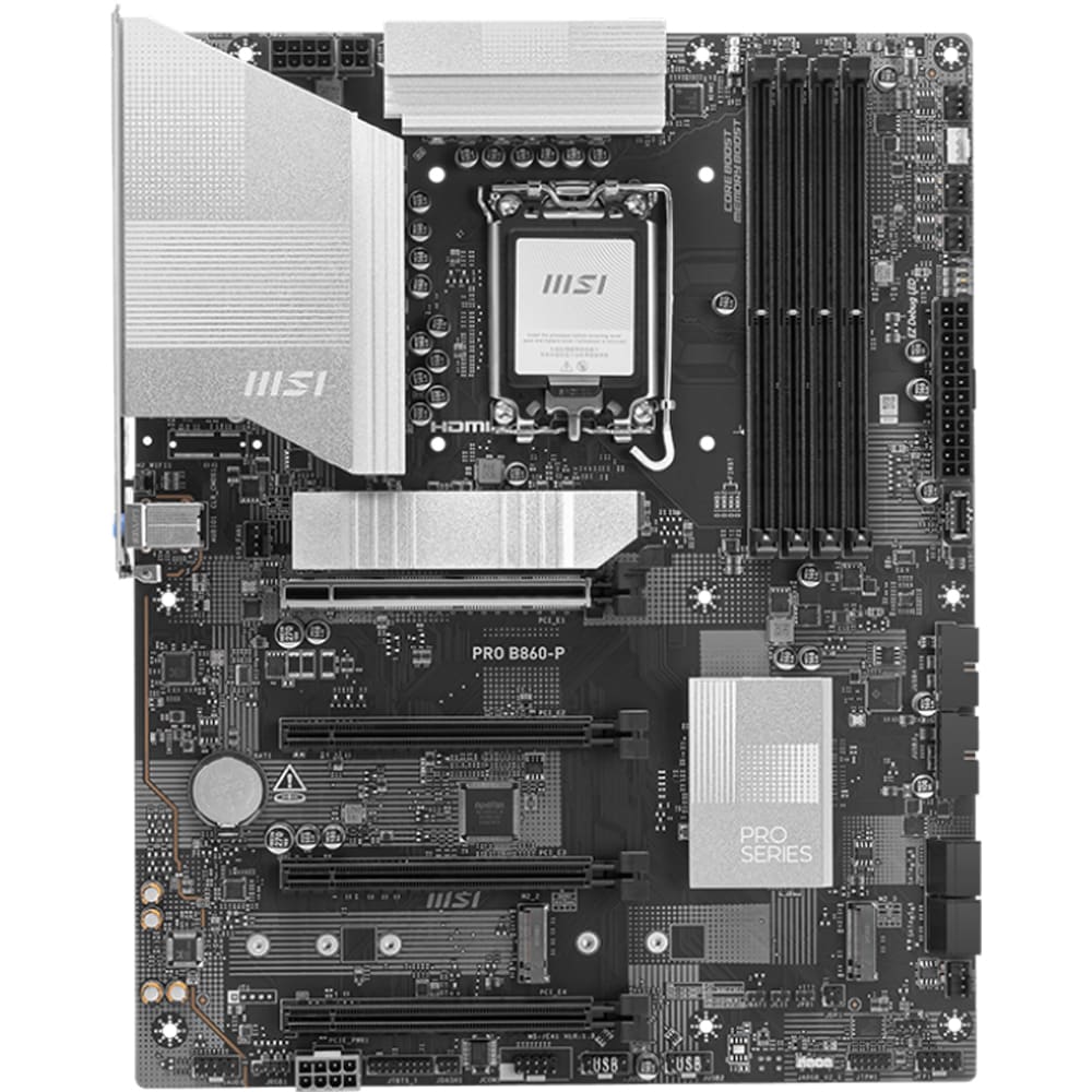 Placa de baza MSI PRO B860-P, Socket 1851, ATX