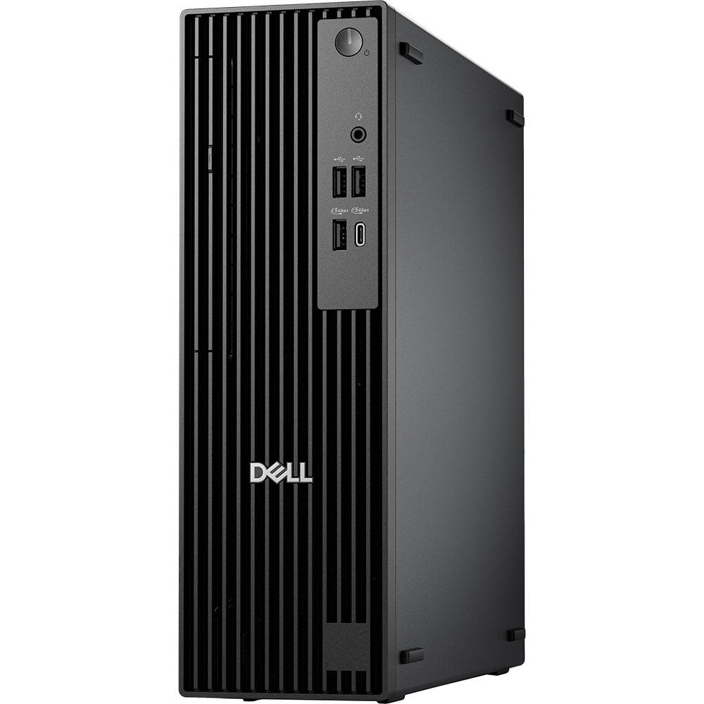Sistem Desktop PC DELL Pro Slim QCS1255, AMD Ryzen 3 8300G pana la 4.9GHz, 8GB, SSD 512GB, AMD Radeon 740M, Windows 11 Pro