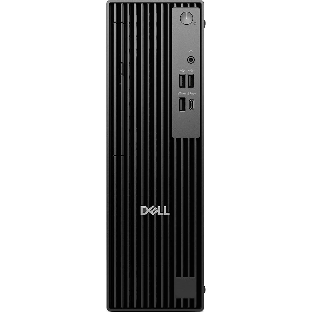 Sistem Desktop PC DELL Pro Slim QCS1255, AMD Ryzen 3 8300G pana la 4.9GHz, 8GB, SSD 512GB, AMD Radeon 740M, Windows 11 Pro
