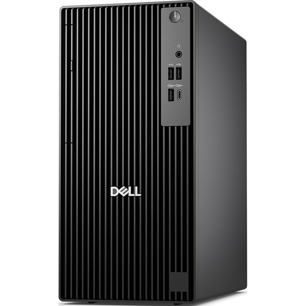 Sistem Desktop PC DELL Pro Tower QCT1255, AMD Ryzen 3 8300G pana la 4.9GHz, 8GB, SSD 512GB, AMD Radeon 740M, Windows 11 Pro