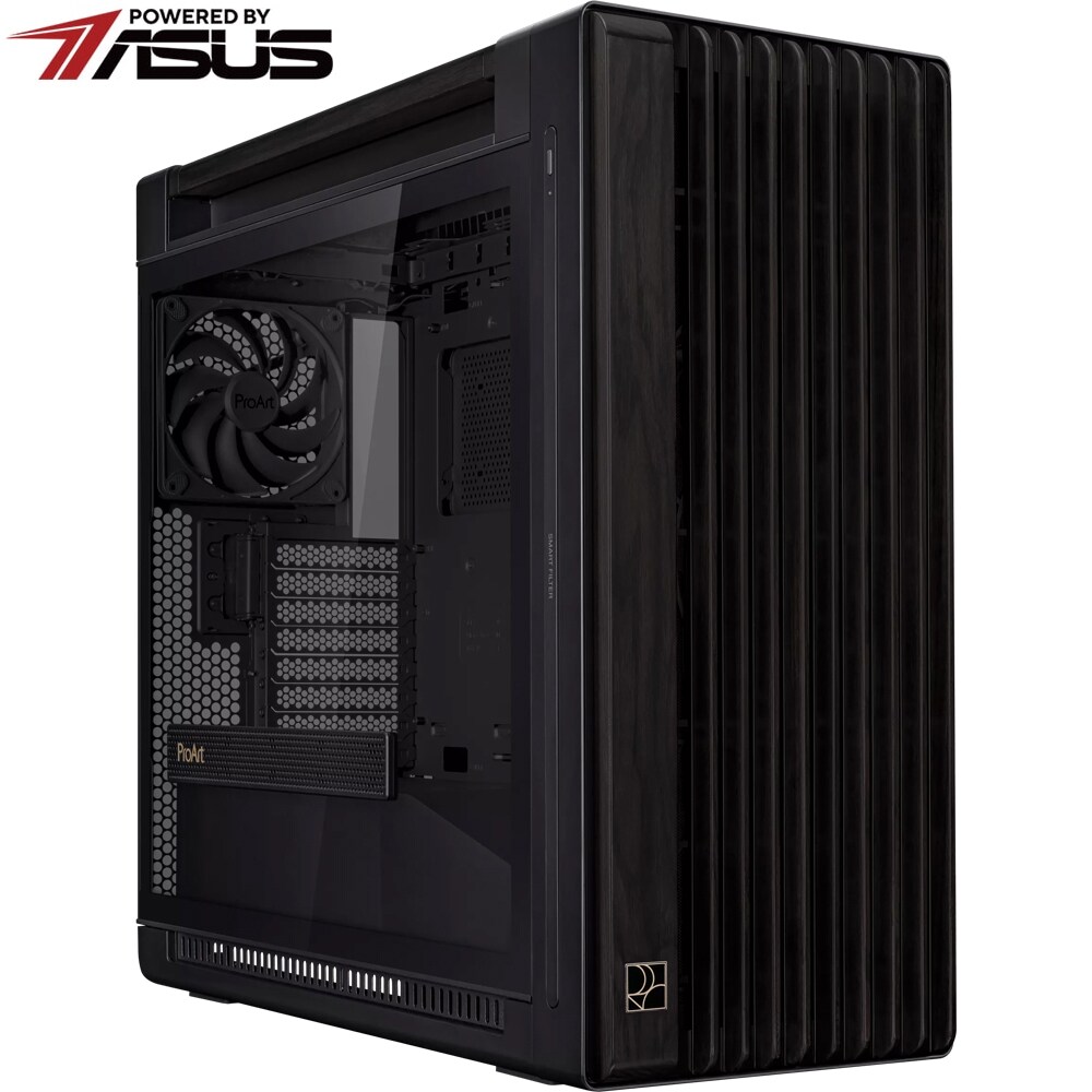 Sistem Desktop MYRIA Creator V4 Powered by ASUS, Intel Core Ultra 7 270k Plus pana la 5.5GHz, 32GB, SSD 1TB, NVIDIA GeForce RTX 5080 16GB, Ubuntu