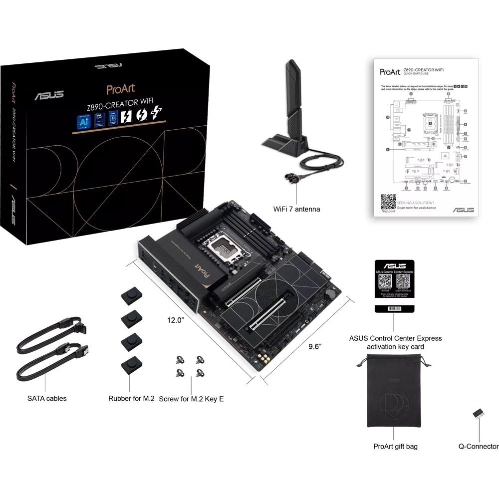 Placa de baza ASUS ProArt Z890-CREATOR WIFI, Socket 1851, ATX, Wi-Fi