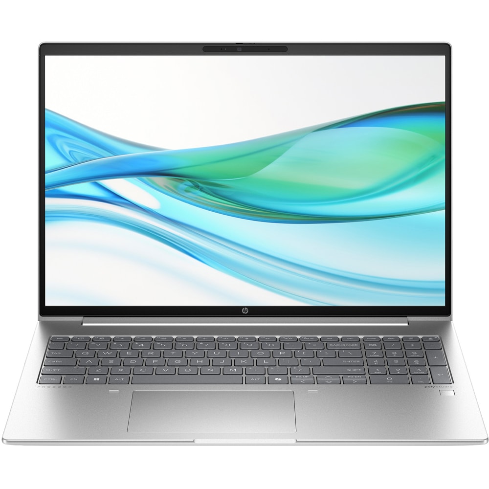 Laptop HP ProBook 460 G11, Intel Core Ultra 7 155H pana la 4.8Ghz, 16" WUXGA, 16GB, SSD 1TB, Intel Arc Graphics, Windows 11 Pro, argintiu