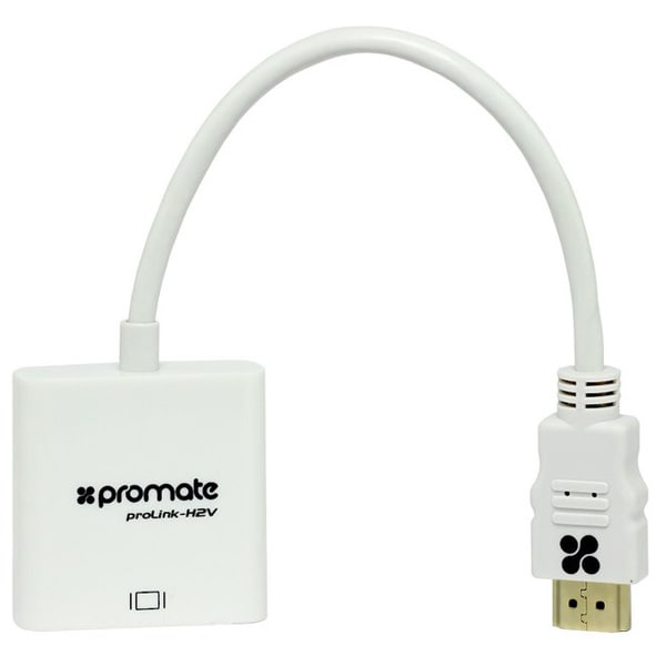 Adaptor HDMI - VGA PROMATE ProLink-H2V, alb