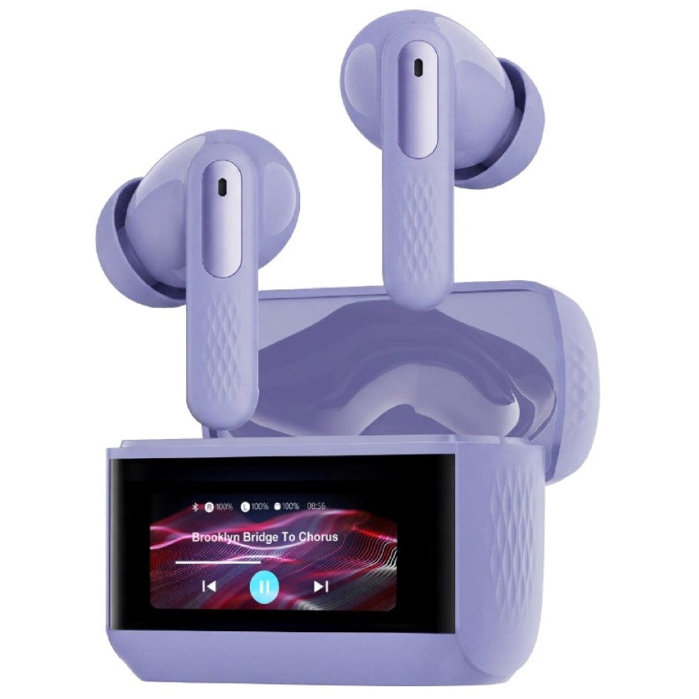 Casti PROMATE Arix, True wireless, Bluetooth, In-ear, Microfon, Noise Cancelling, violet