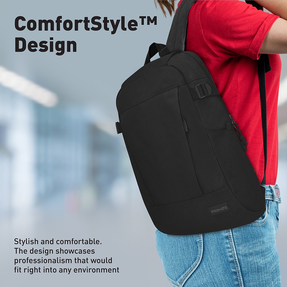 Rucsac laptop PROMATE BIRGER, 15.6", negru