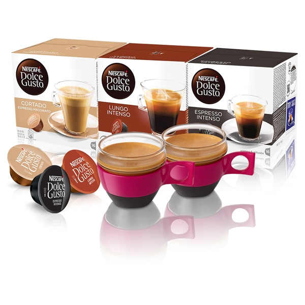 Set cani + capsule diverse sortimente NESCAFE Dolce Gusto