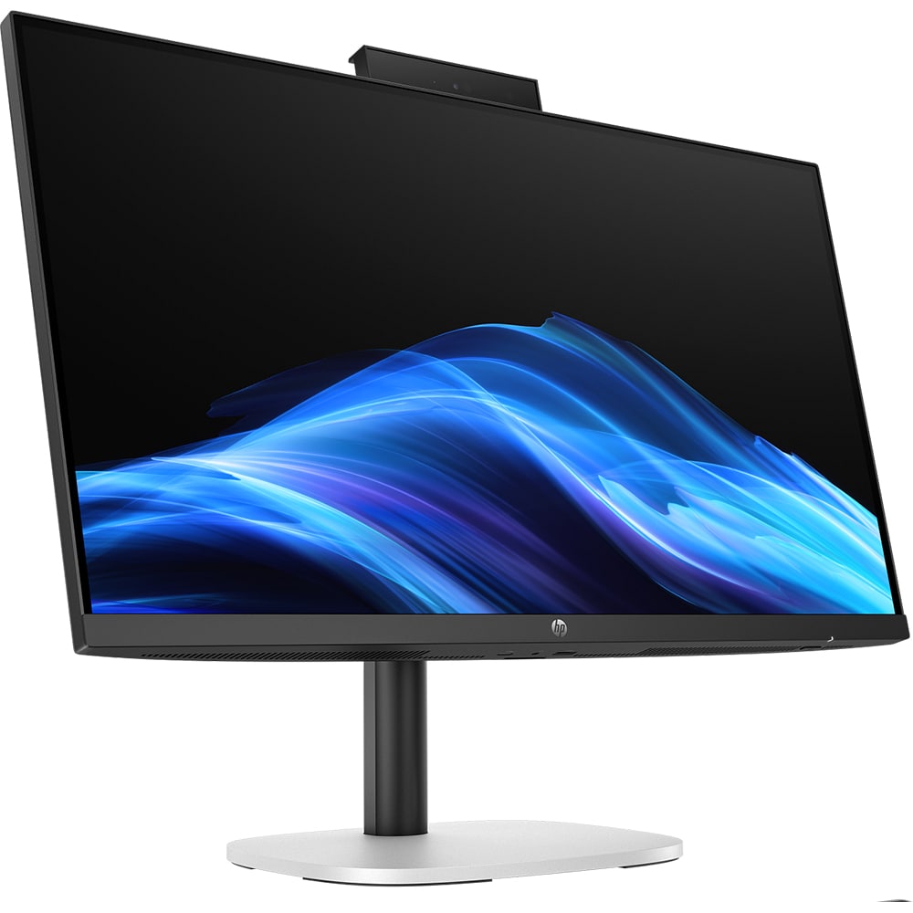 Sistem PC All in One HP ProStudio 4 G1i AI, Intel Core Ultra 5 225T pana la 4.9GHz, 23.8" Full HD Touch, 16GB, SSD 512GB, Intel Graphics, Windows 11 Pro, negru-argintiu