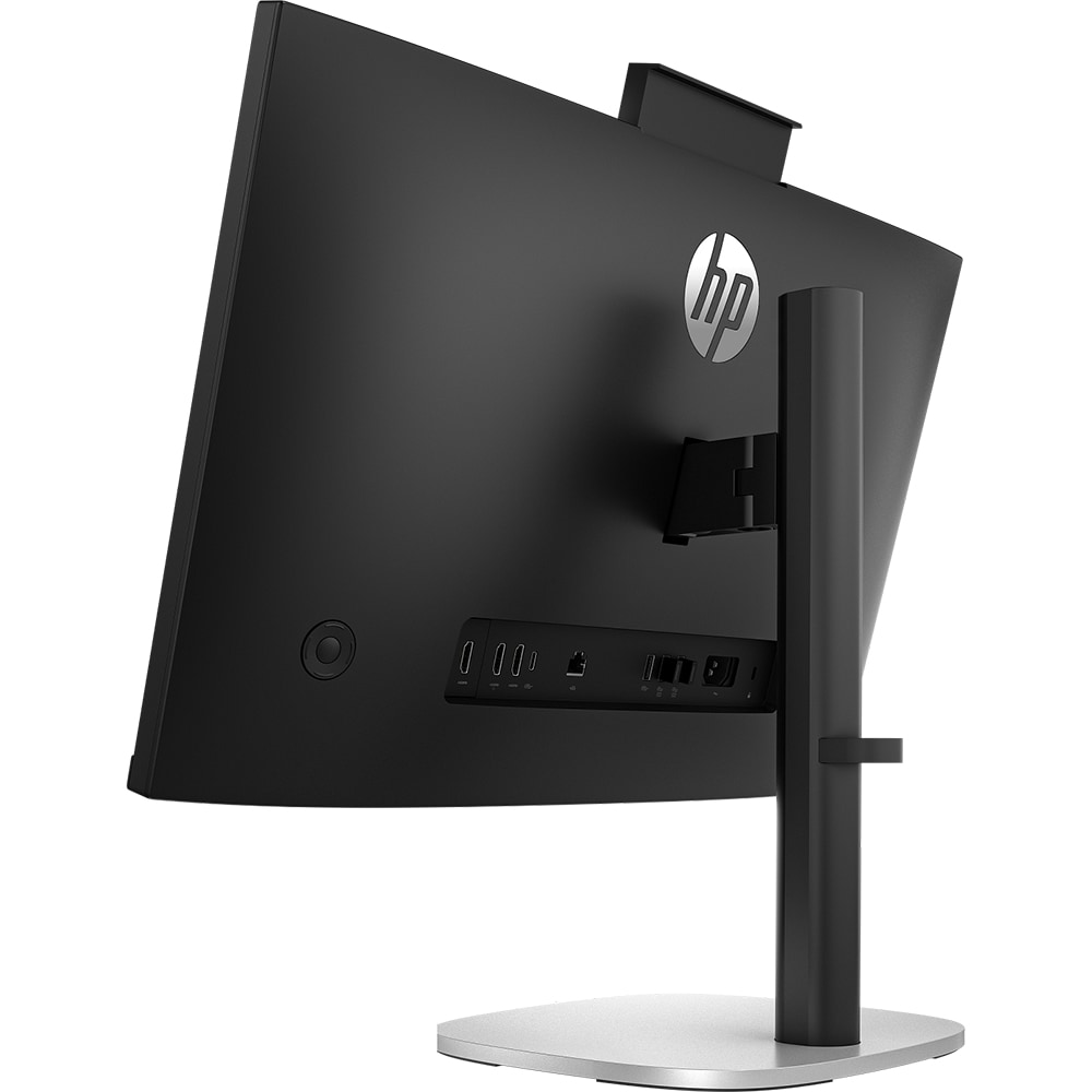 Sistem PC All in One HP ProStudio 4 G1i AI, Intel Core Ultra 5 225T pana la 4.9GHz, 23.8" Full HD Touch, 16GB, SSD 512GB, Intel Graphics, Windows 11 Pro, negru-argintiu
