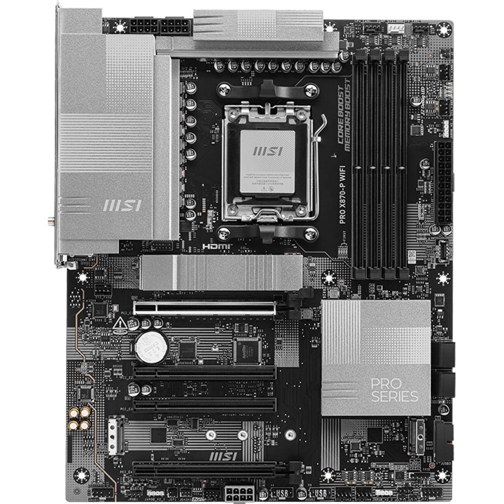 Placa de baza MSI PRO X870-P WIFI, Socket AM5, ATX, Wi-Fi