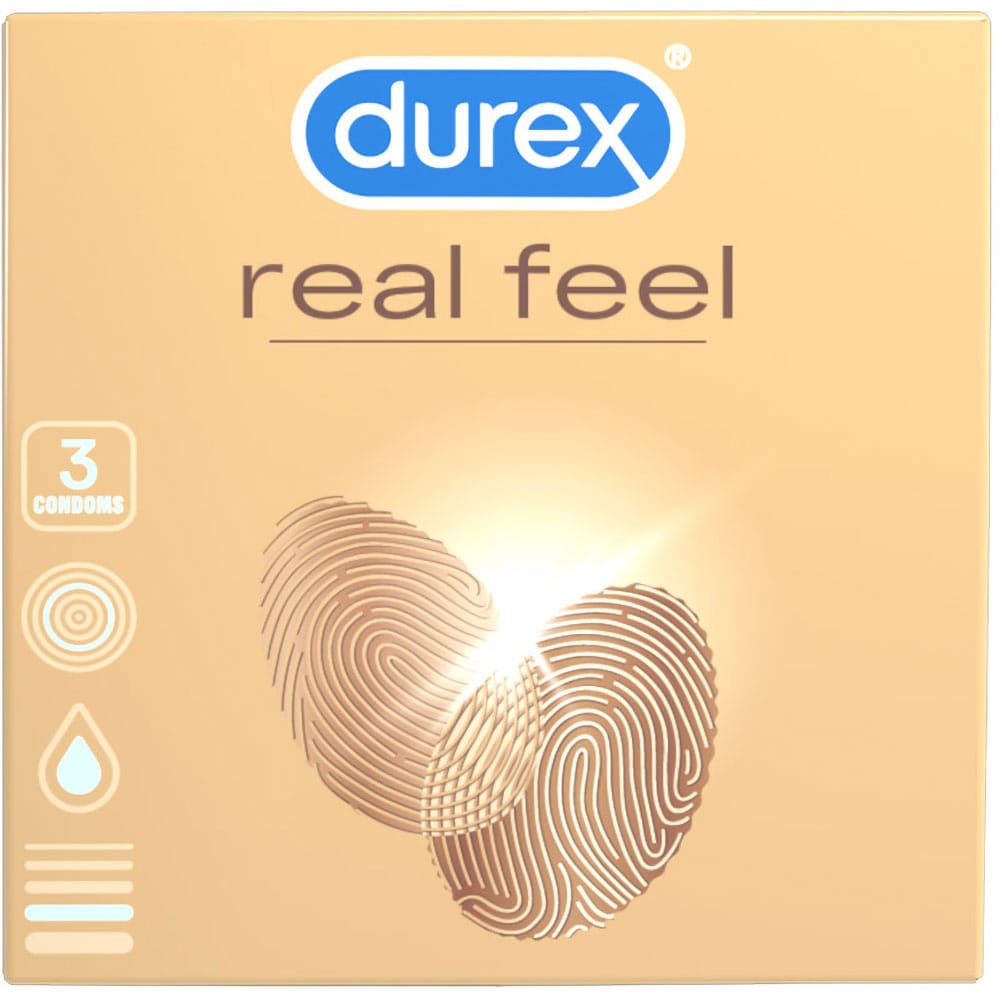 Prezervative DUREX Real Feel, 3buc