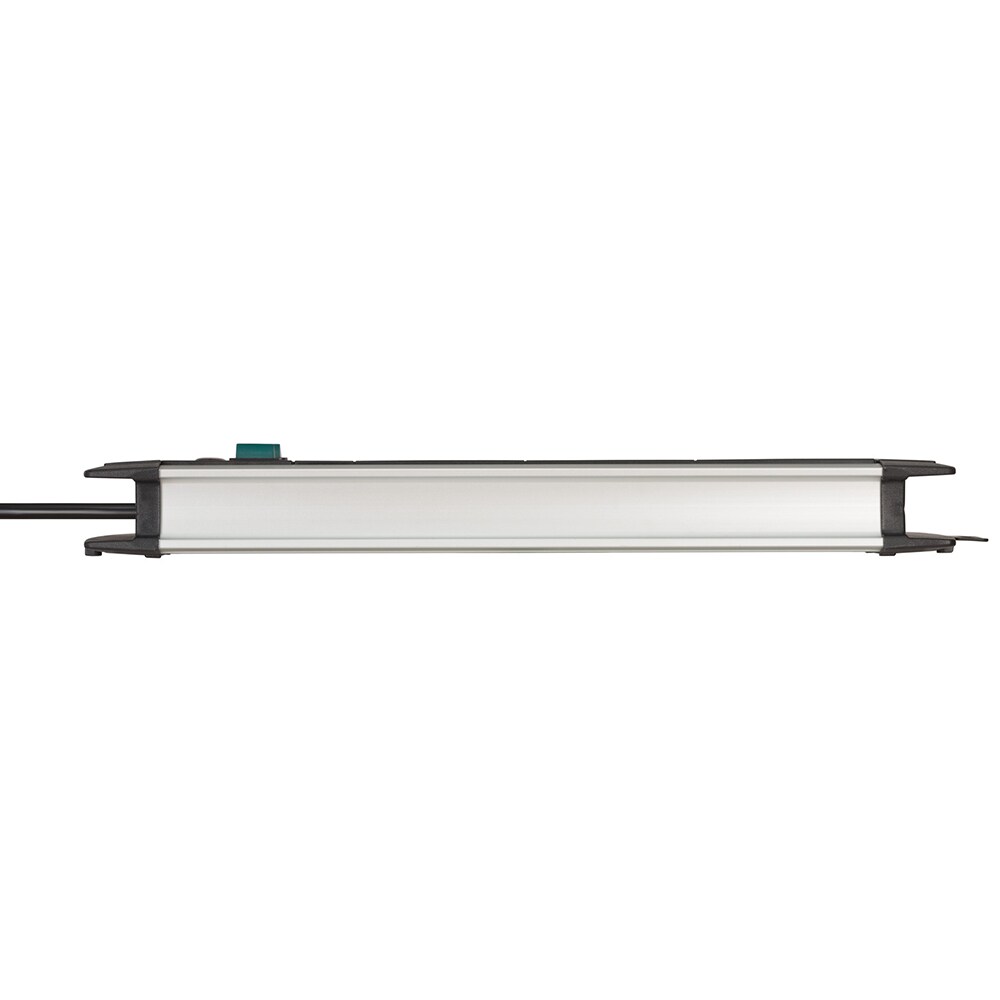 Prelungitor BRENNENSTUHL Premium Alu-Line 212597, 12 prize, 3m, negru