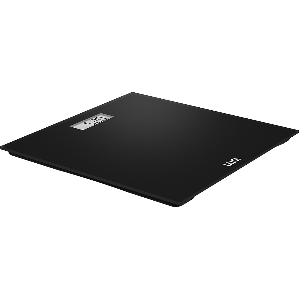 Cantar corporal LAICA Slim PS1084, 180kg, sticla, negru
