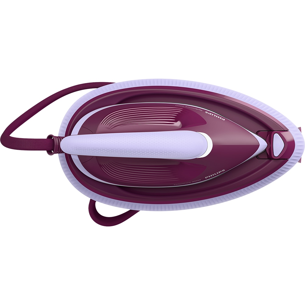 Statie de calcat PHILIPS Seria 4000 PSG4020/30, 2400W, 450g/min, 1.7l, talpa SteamGlide+, mov