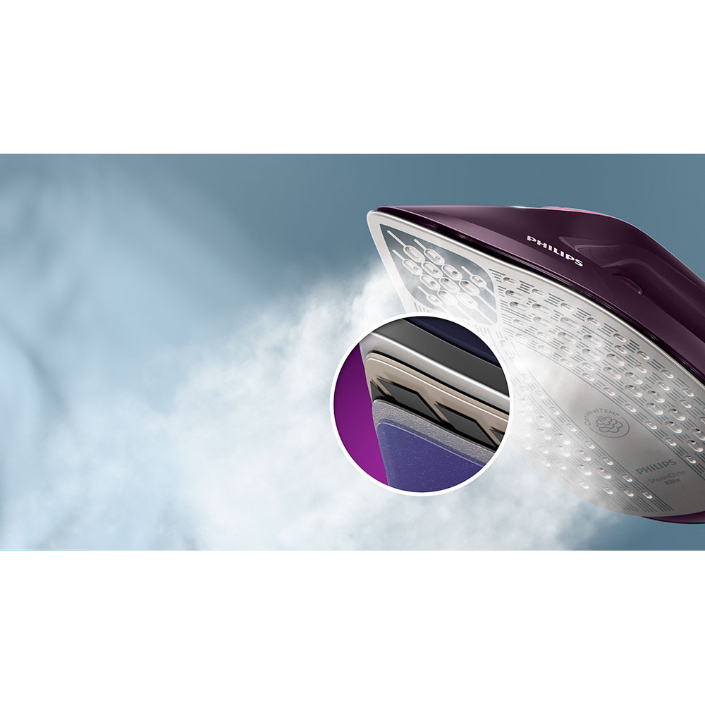 Statie de calcat PHILIPS PerfectCare Seria 7000 PSG7200/30, 3120W, 600g/min, 1.5l, talpa SteamGlide Elite, violet