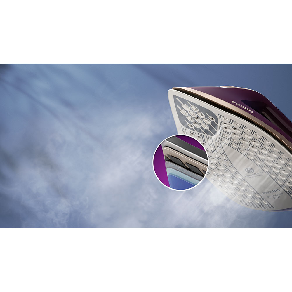 Statie de calcat PHILIPS PerfectCare Seria 8000 PSG8300/30, 3120W, 850g/min, 1.4l, talpa SteamGlide Elite, mov