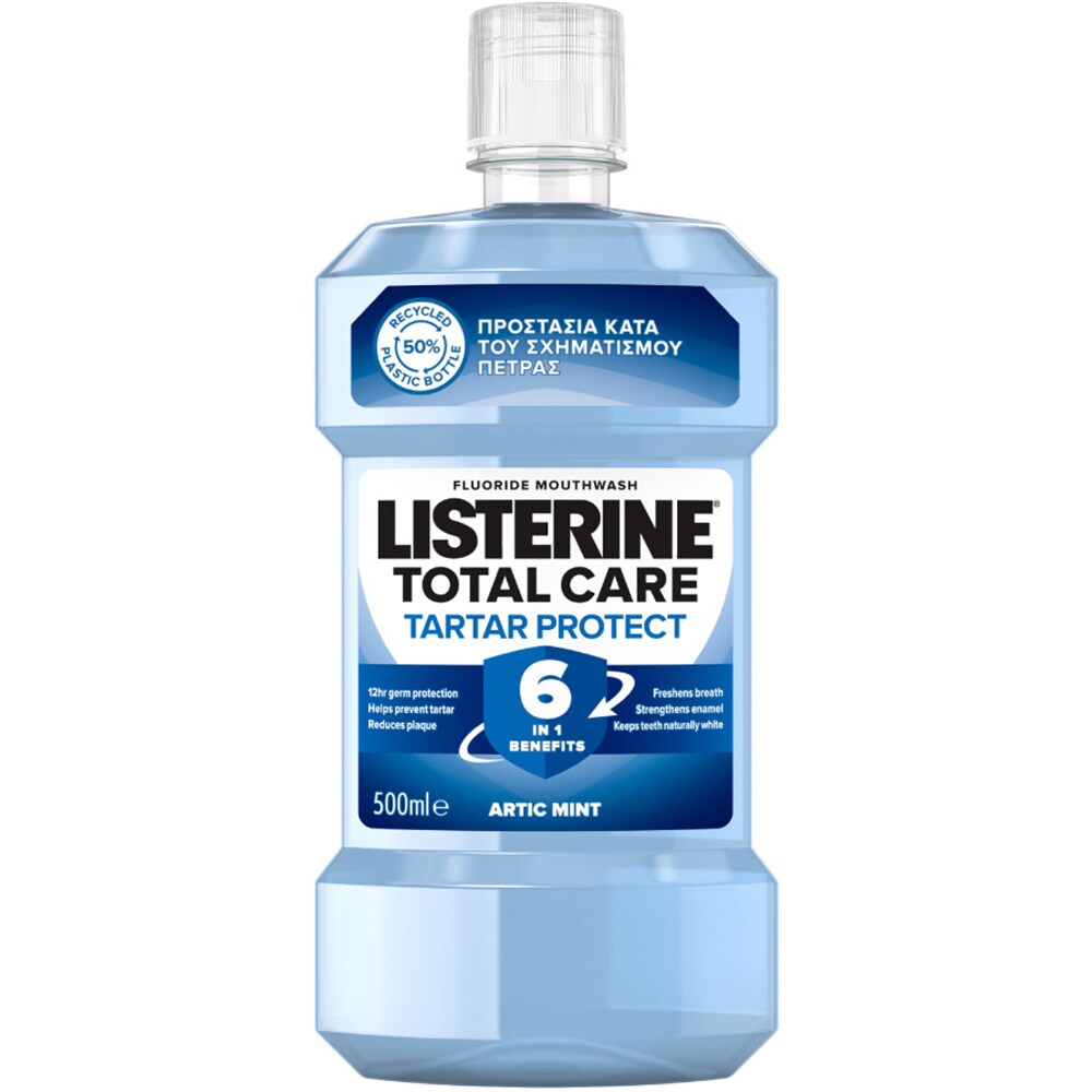 Apa de gura LISTERINE Mouthwash Total Care Tartar Protect, 500ml