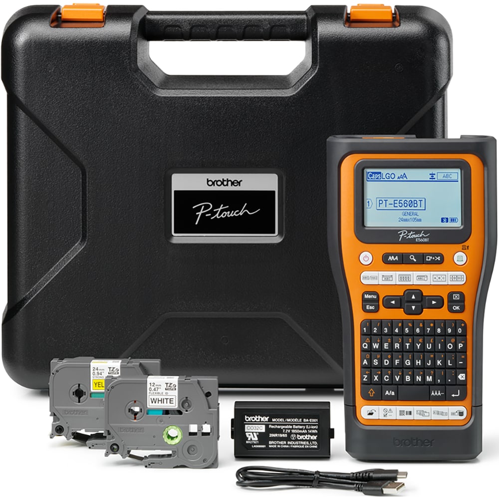 Imprimanta etichete BROTHER PT-E560BTVP, USB, Bluetooth