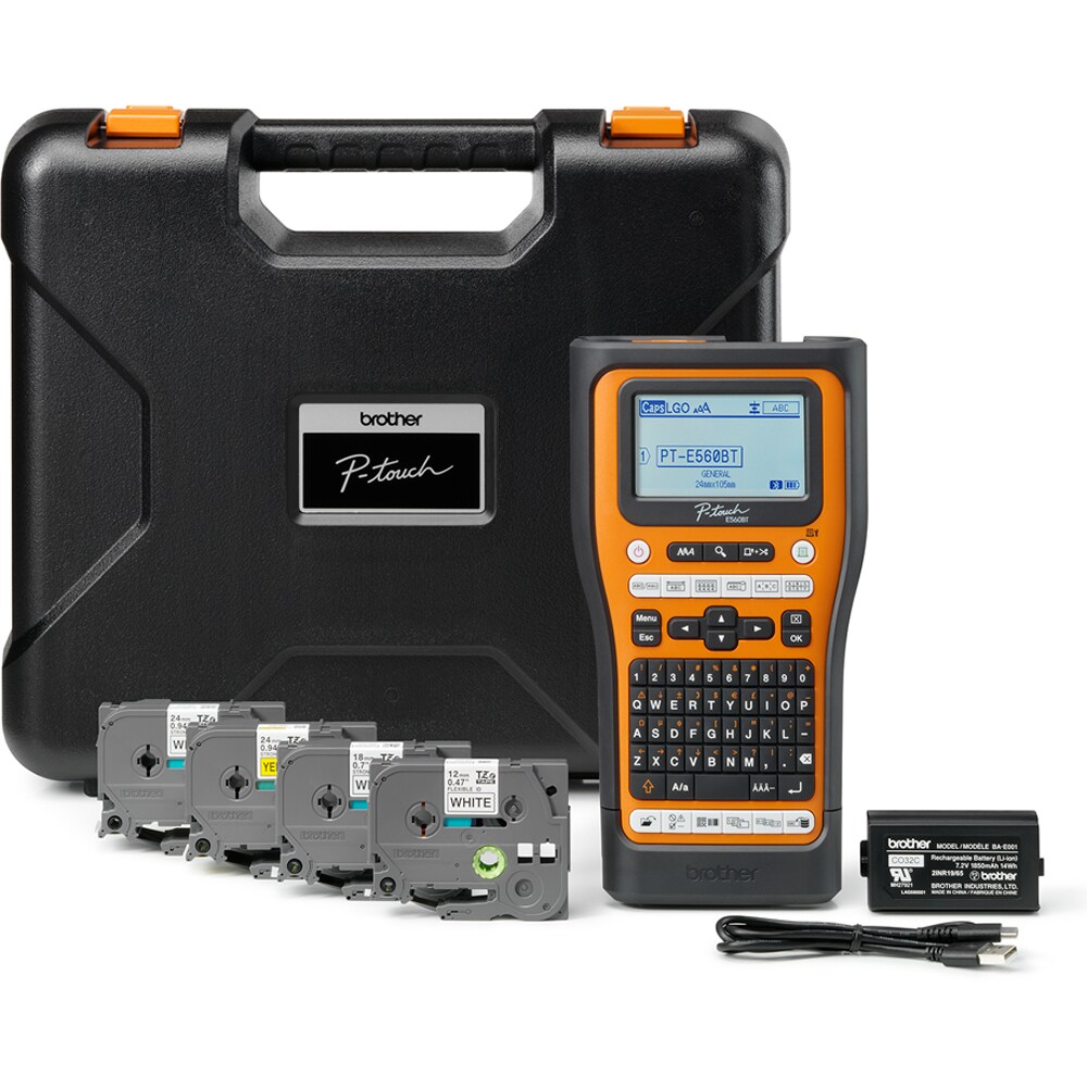 Imprimanta de etichete BROTHER PT-E560BTSP, Bluetooth, USB