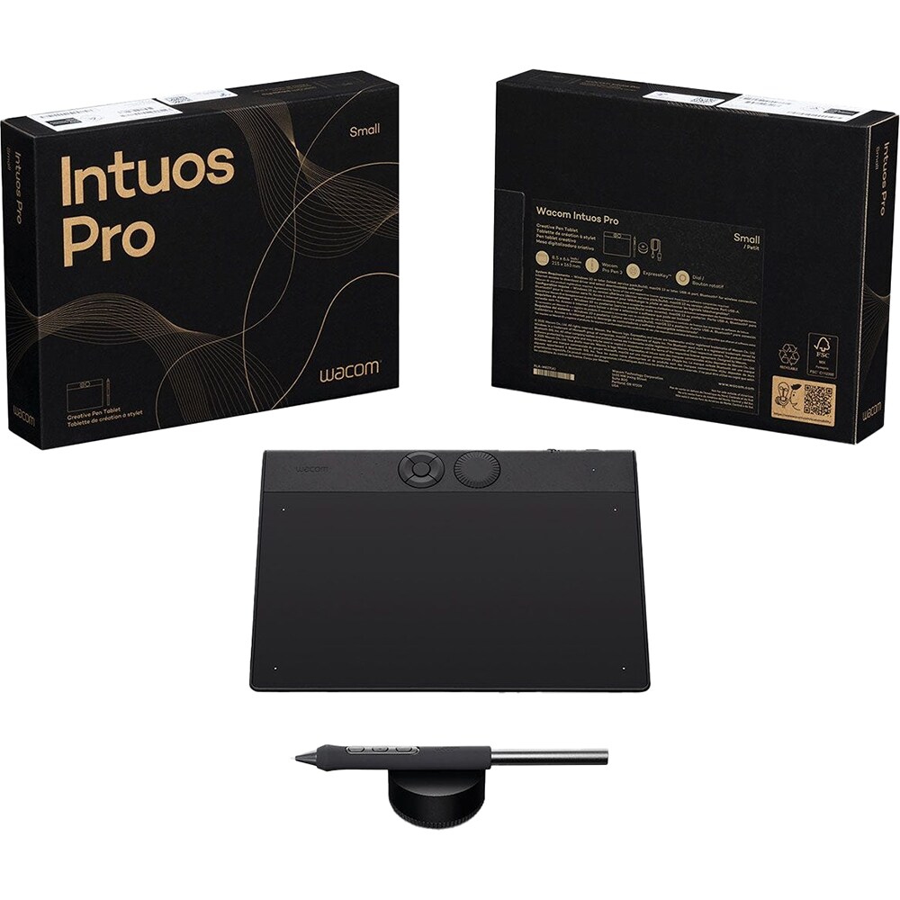 Tableta grafica WACOM Intuos Pro Small PTK470K0B, negru